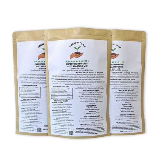 Master Gardener 3-Bag Value Pack: EXPERT LIGHTWEIGHT SEED STARTING MIX